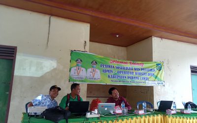 Pelatihan dan sosialisasi Website Desa Sekecamatan Sosa timur